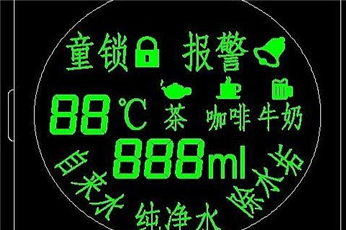 开水机用lcd显示屏